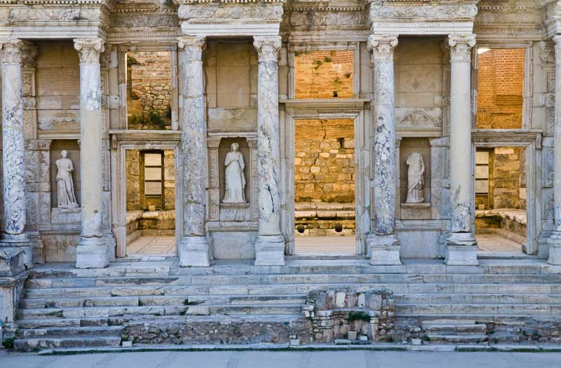 Entrance to the Celsus Library in Ephesus