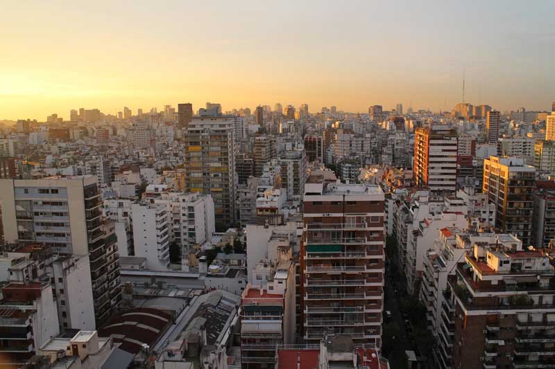 Buenos Aires Apartment blocks