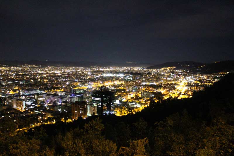 Bogotá by night
