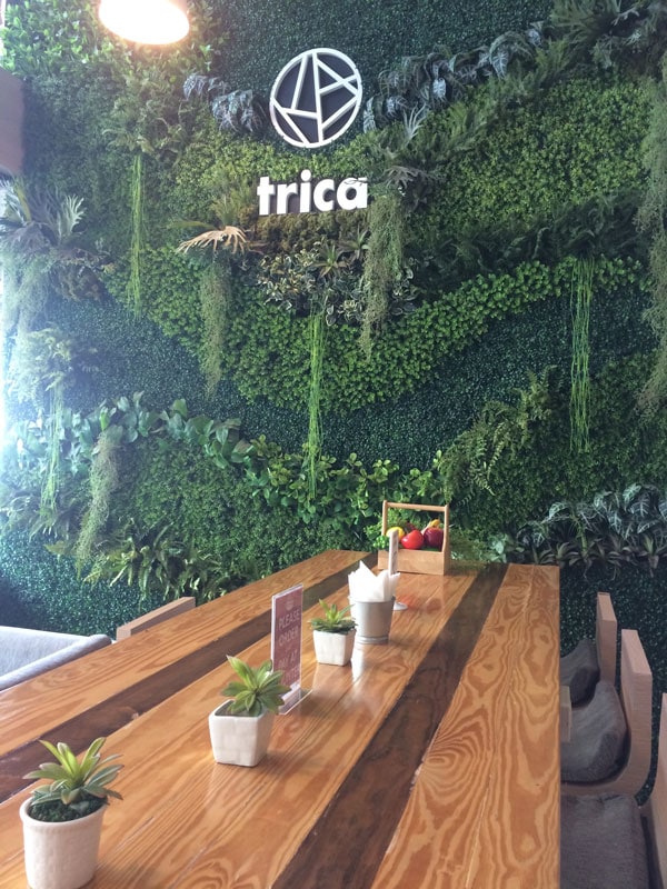 Trica hostel and cafe working space in Bangkok Thailand
