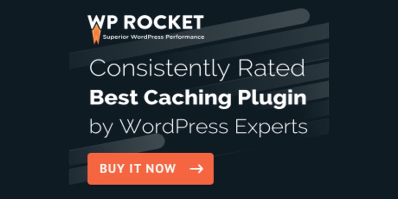 WP rocket cache plugin for wordpress