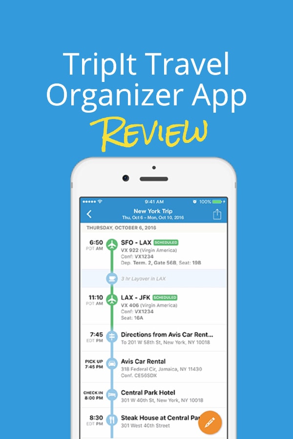 Tripit Pro Review | The Best Travel Organizer