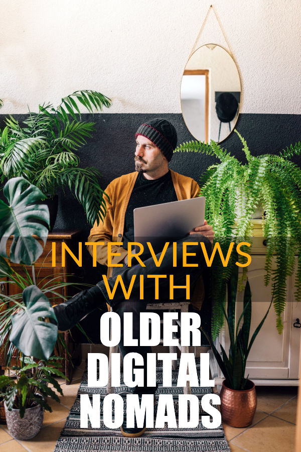 interviews with older digital nomads