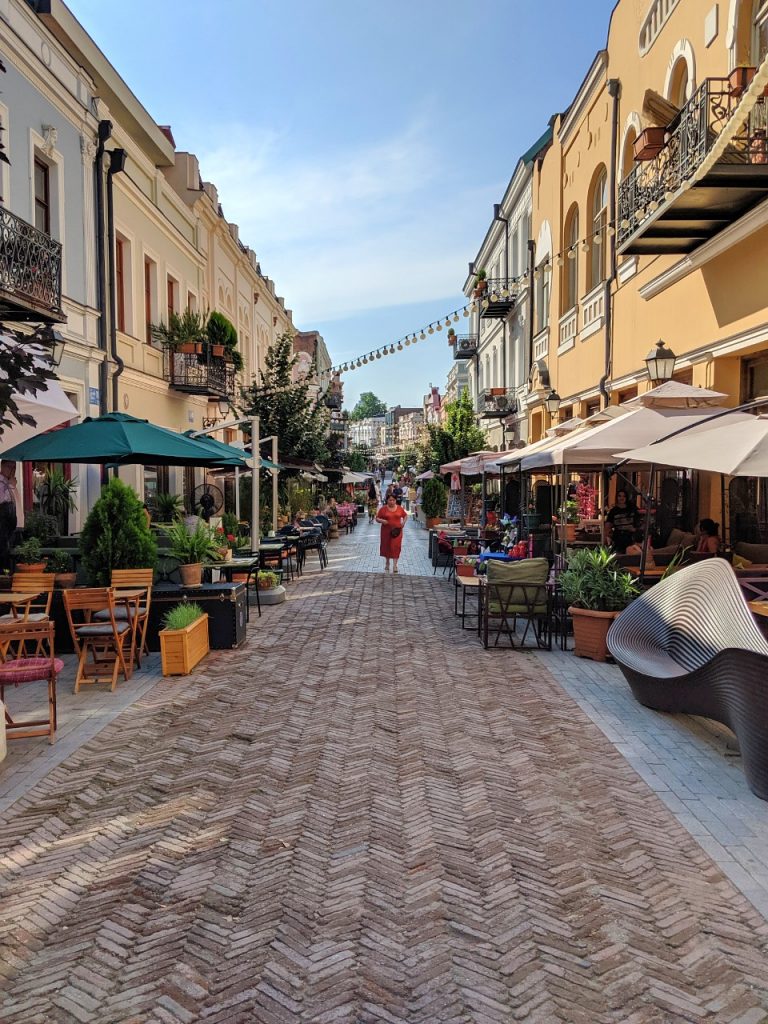 Marjanishvili street bars & cafes