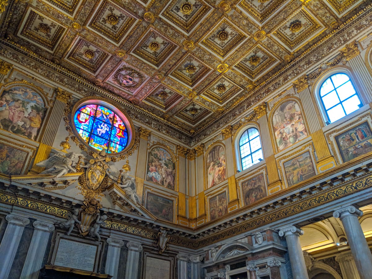 Basilica Papale di Santa Maria Maggiore ceiling