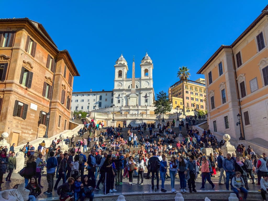 The Spanish Steps of Rome