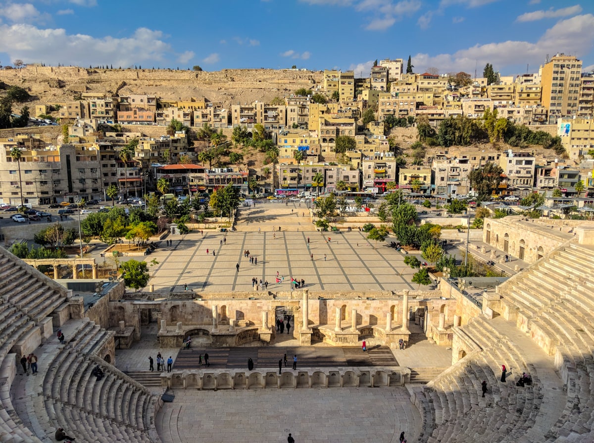 The Roman Amphitheatre in Amman