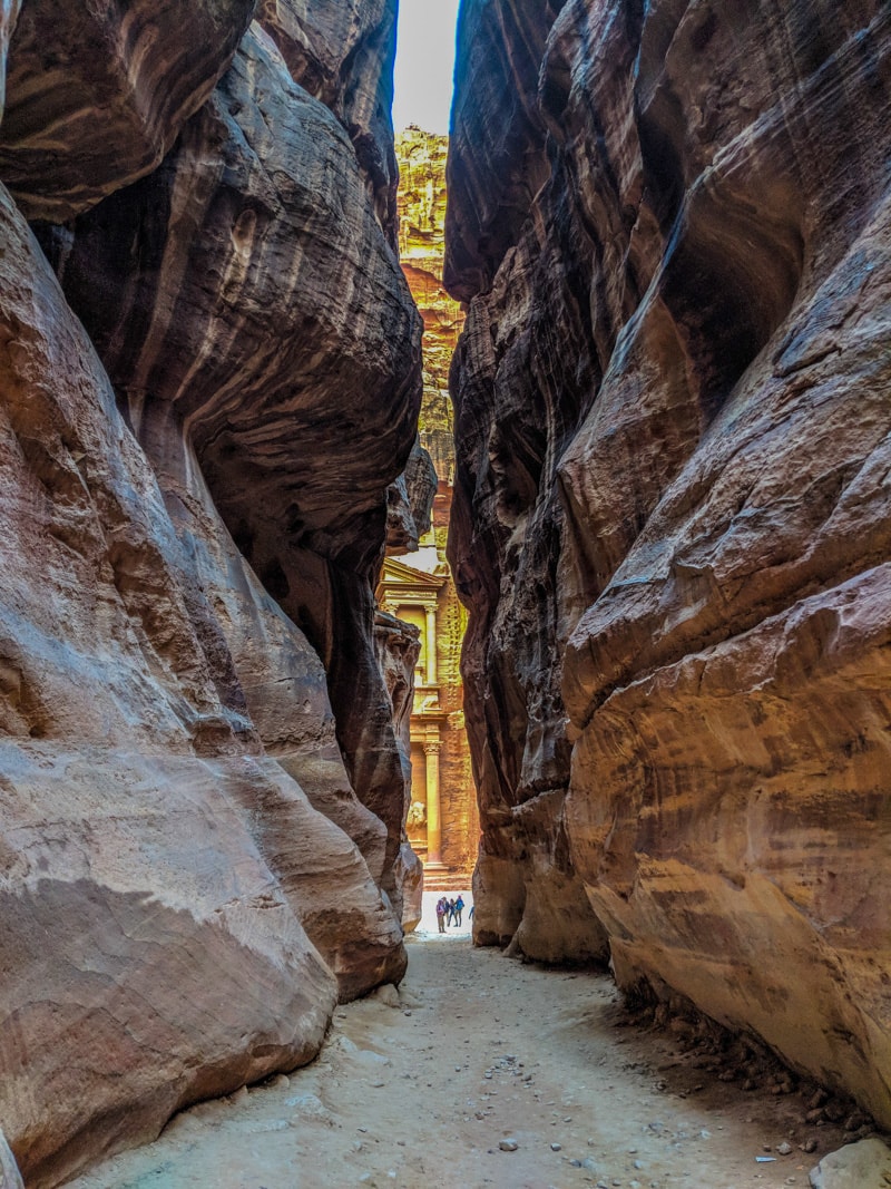The Siq - Entrance to Petra
