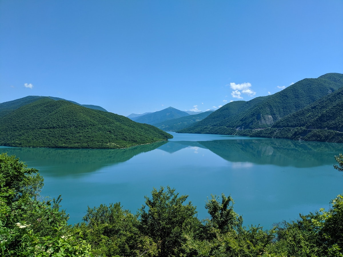 Zhinvali Reservoir, Georgia