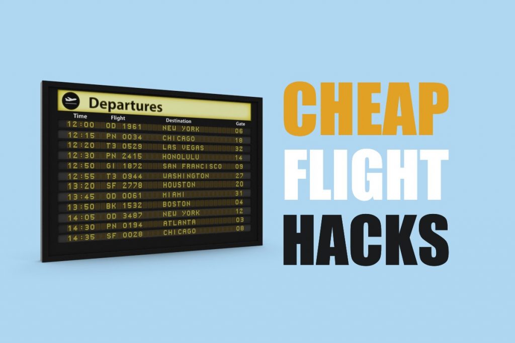 Cheap Flights Anywhere | Travel Hacks to Fly For Less