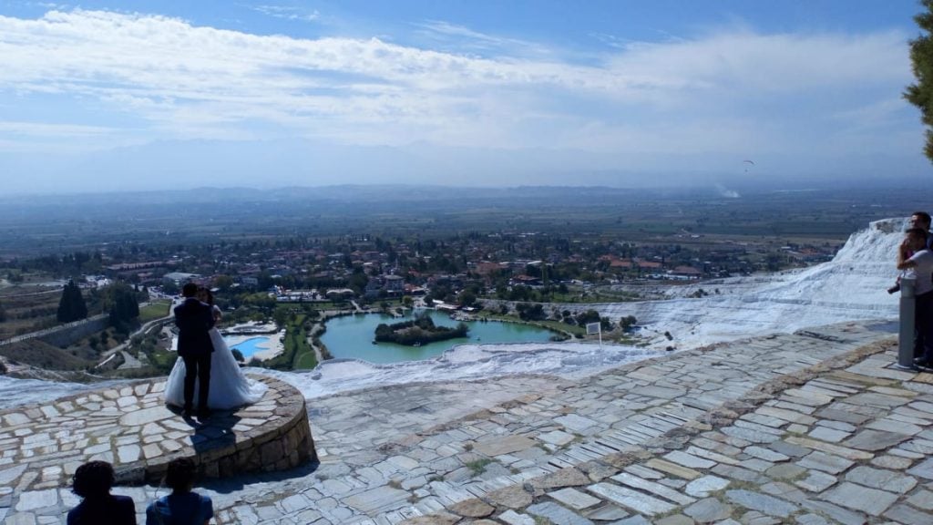 pamukkale a popular place to get married in turkey