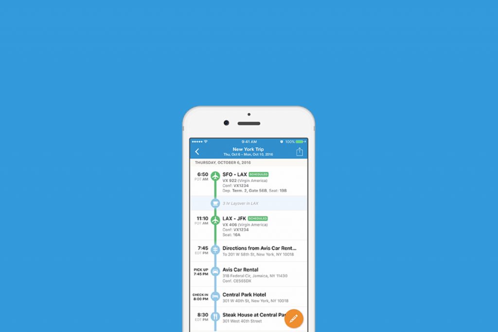 tripit pro travel organizer app review