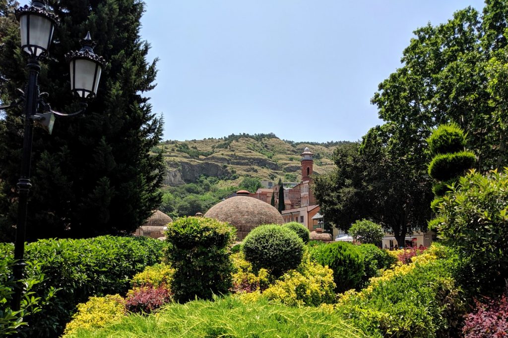 Tbilisi thermal baths and gardens