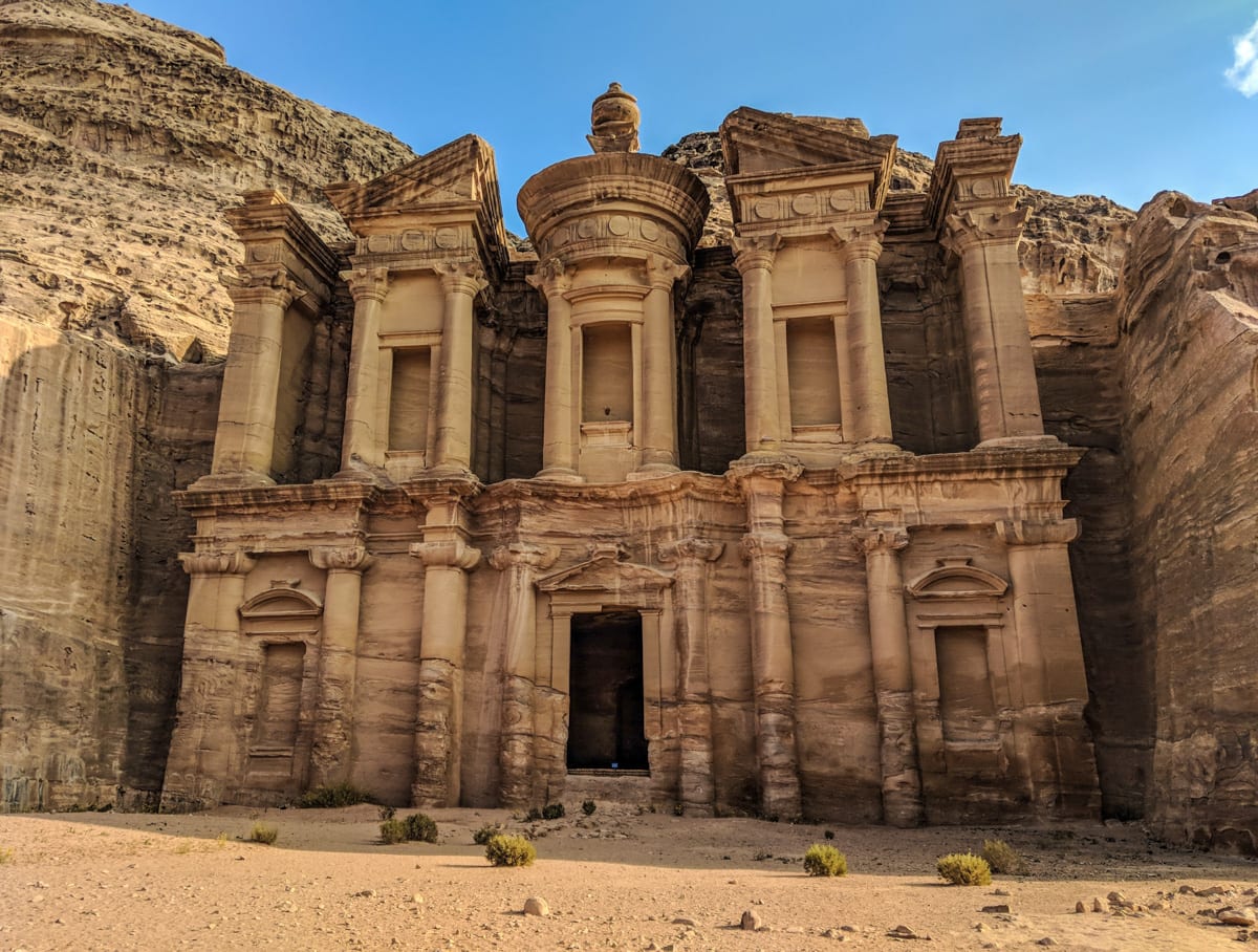 The Magnificent and enormous Cathedral of Petra