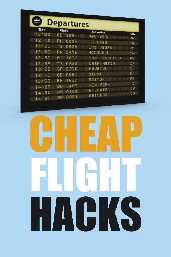 Cheap Flights Anywhere | Travel Hacks to Fly For Less