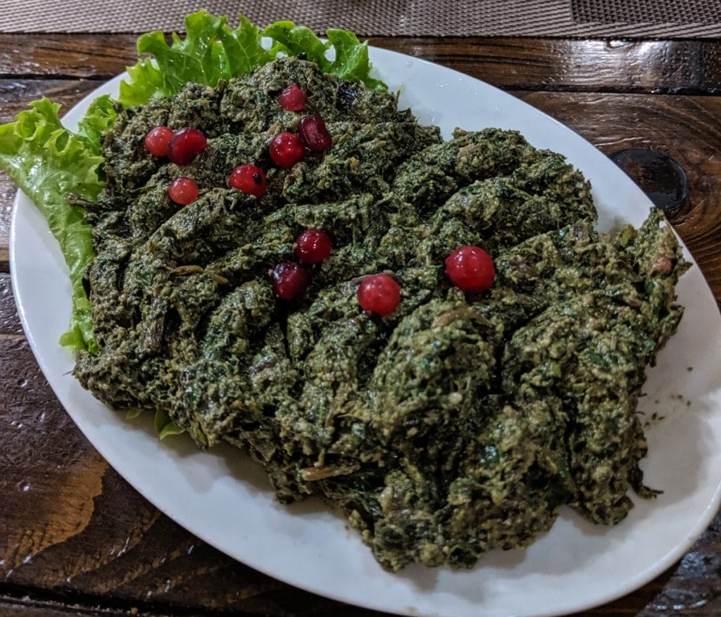 pkhali recipe georgian spinach & walnut