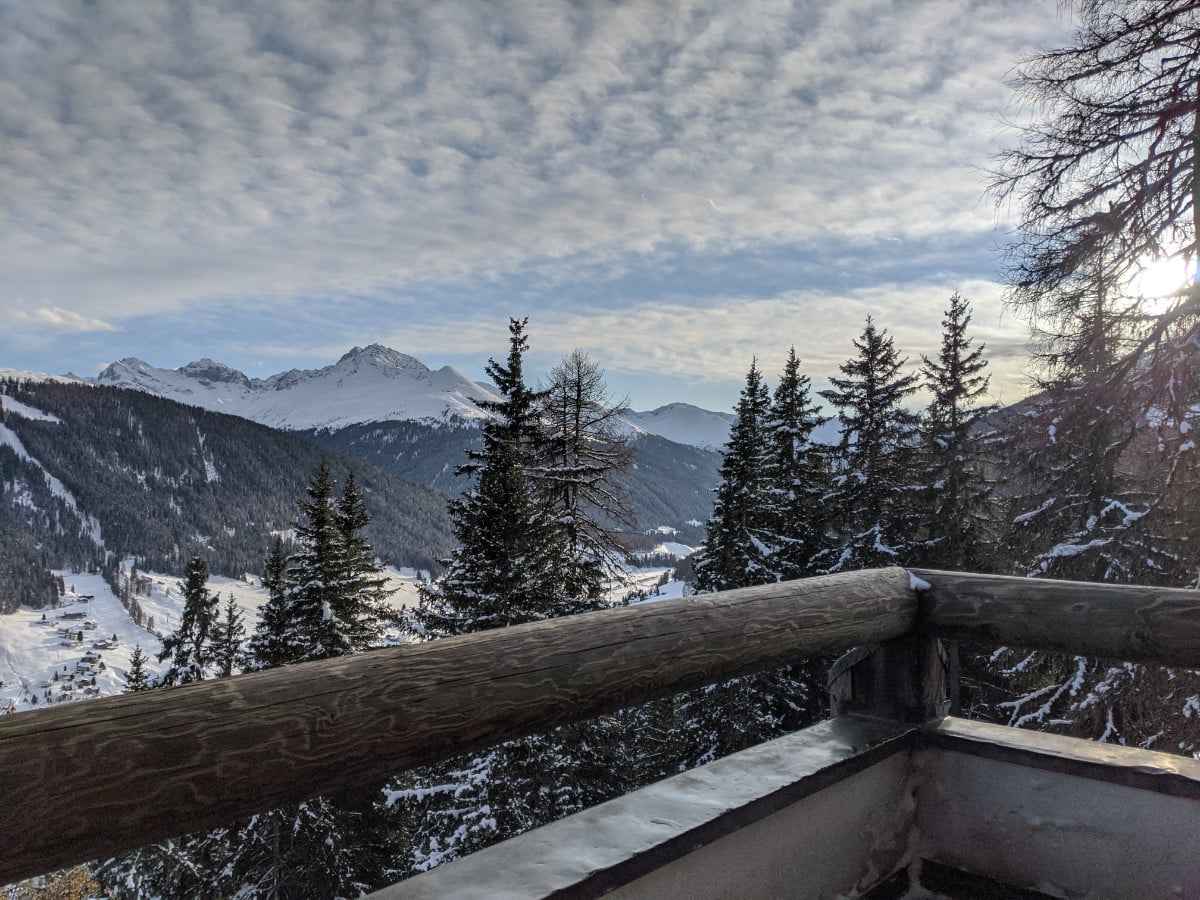 View Of Davos Switzerland