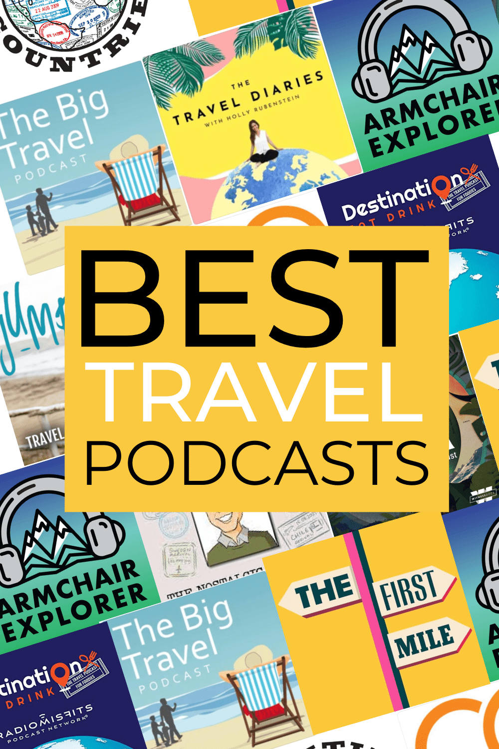 best travel podcasts pinterest