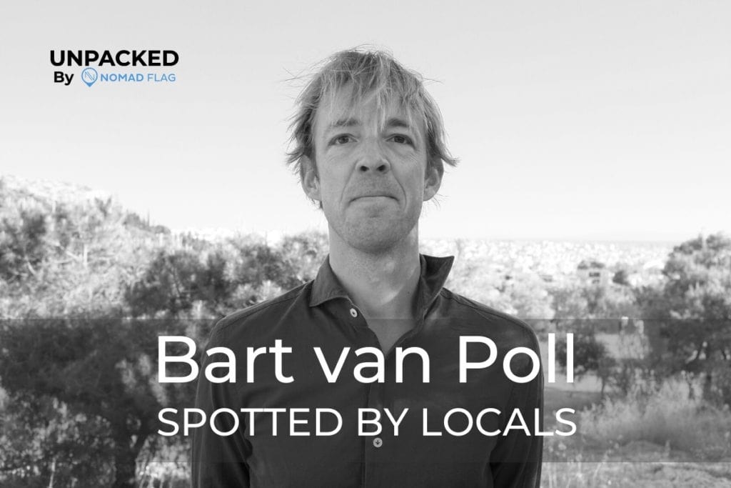 podcast interview with travel entrepreneur bart van poll spotted by locals